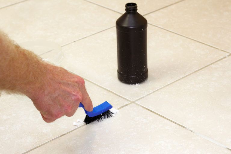 How To Clean Grout, How To Clean Grout On Tile Floors With Oxiclean