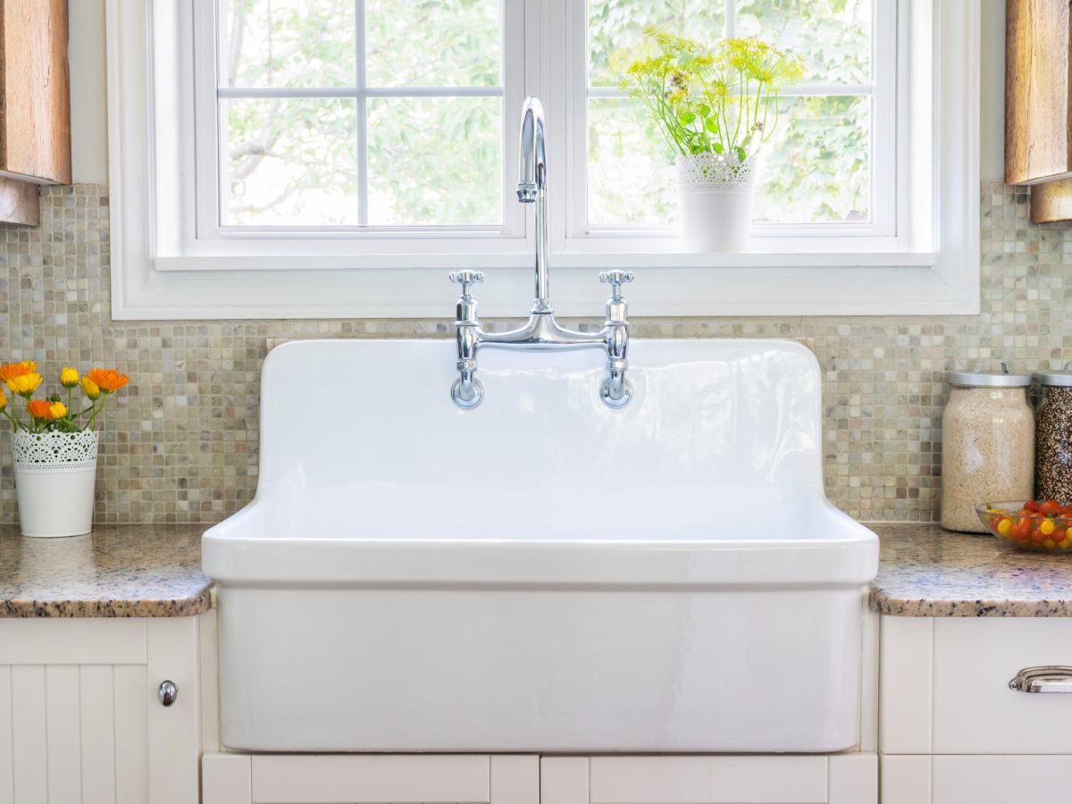 How to Clean a Porcelain Sink